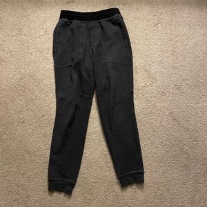 lululemon At Ease Jogger Heathered Black Mens Size Small